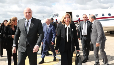 الرئيس عون واللبنانية الاولى غادرا روما عائدين الى بيروت