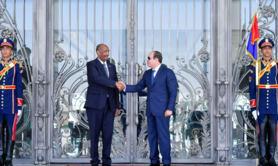 السيسي والبرهان يؤكدان رفض الإجراءات الأحادية بحوض النيل الأزرق