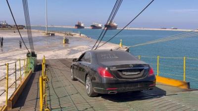 وصول أول باخرة سيارات إلى مرفأ طرطوس بعد سقوط نظام الأسد
