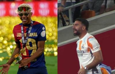 كارفخال يشتم حكم مباراة ريال مدريد وبرشلونة (فيديو)