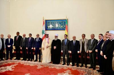 شيخ العقل التقى السفراء العرب: ما حصل ‏في سوريا مشروع فتنة
