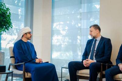 عبدالله بن زايد يستقبل وزير خارجية البوسنة والهرسك