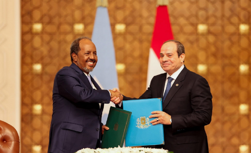 الصومال يرد على مزاعم تجميد الاتفاق العسكري مع مصر