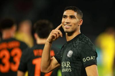حكيمي يكشف سر تألق باريس سان جيرمان في دوري أبطال أوروبا