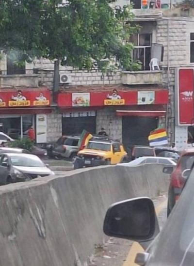 احتجاجاً على الأحداث في جرمانا.. قطع الطريق في عاليه