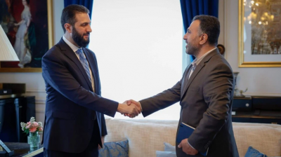 في فرنسا.. الشرع يلتقي بـ