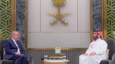 لقاء بين الشيخ وولي العهد السعودي في جدّة