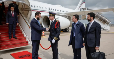 استقبال الشرع في باريس .. 