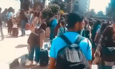 فيديوهات لمغادرة طلاب دروز جامعة في دمشق.. ووزير يعلق