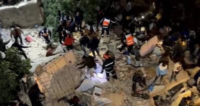 المغرب... قتلى وجرحى في انهيار مبنى سكني من 4 طوابق