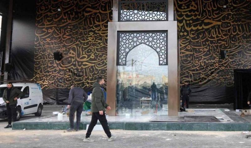 وقفة تضامنية أمام ضريح نصر الله... وكلمات أكدت البقاء على الوعد