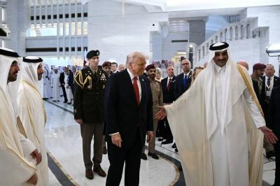 أمير قطر لترامب: جميعنا يريد إحلال السلام في المنطقة