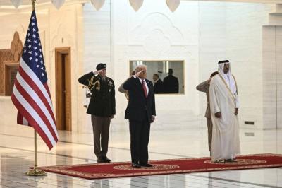 ترامب لأمير قطر: أنتم تساعدوننا بإحلال السلام في مناطق عدة