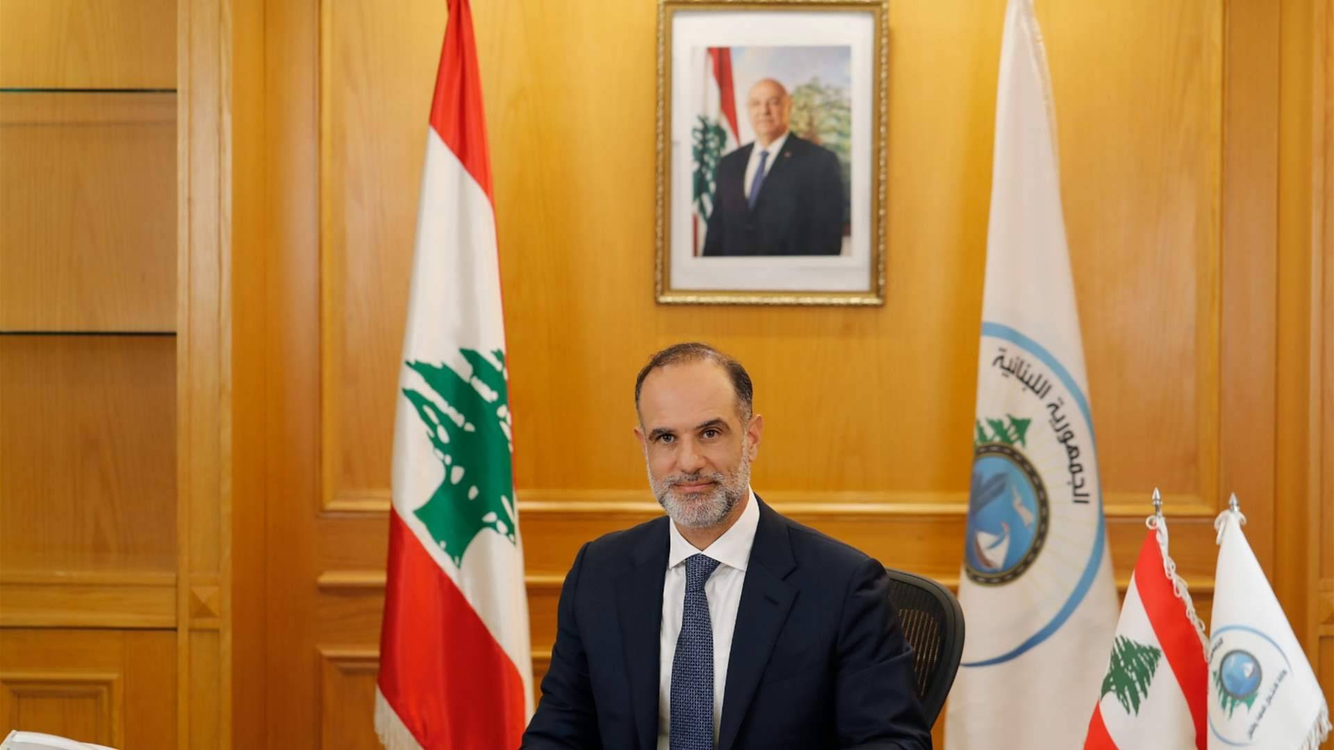 رسامني بحث وضع قطاع النقل في لبنان