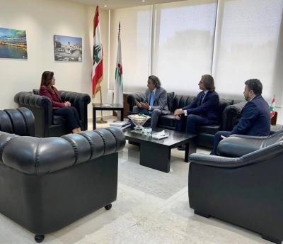 الوزيرة بايرقداريان تستقبل رئيس المركز الدولي للأمن الرياضي