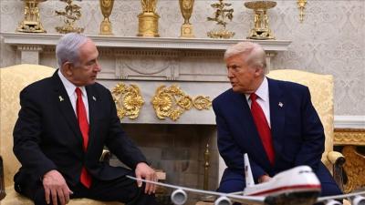 نتنياهو: ترامب لن يعترف بدولة فلسطينية ويعرّض أمن إسرائيل للخطر