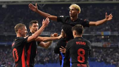 برشلونة يتوج بطلا للدوري الإسباني للمرة 28 في تاريخه