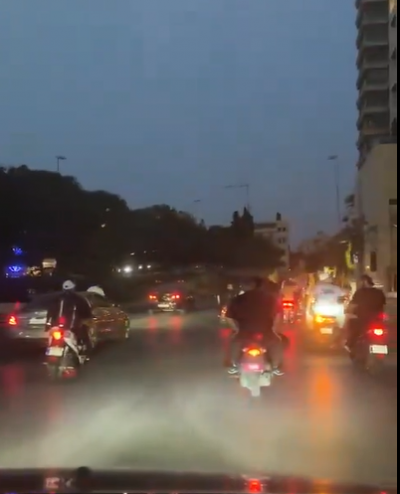 بالفيديو: مسيرات لحزب الله في بيروت