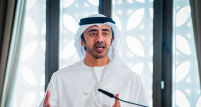 عبد الله بن زايد: علاقتنا مع أميركا ساعدتنا في إغاثة غزة