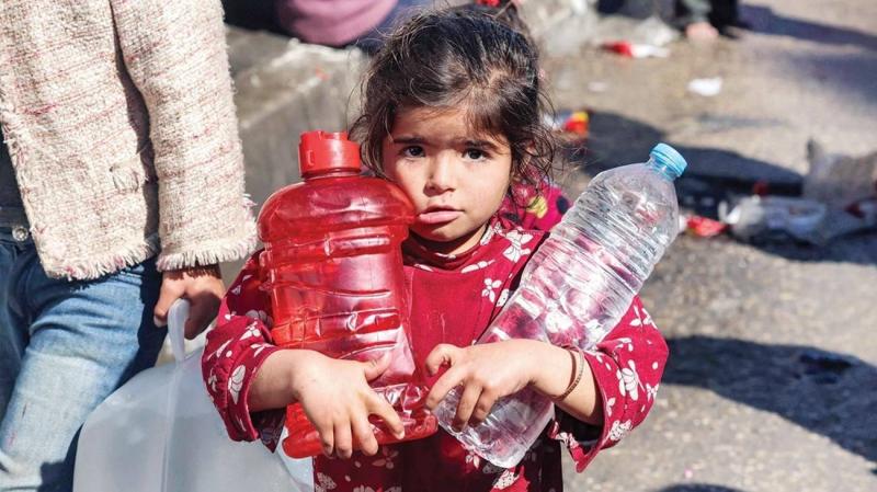 %75 من أسَر غزة لا تحصل على مياه كافية