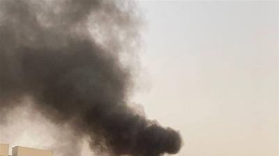 العراق.. اندلاع حريق في مجمع تجاري بالنجف