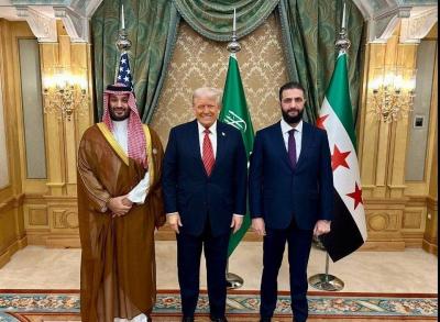 ترامب يلتقي الشرع في الرياض... هل يبدأ مسار التعافي السوري؟