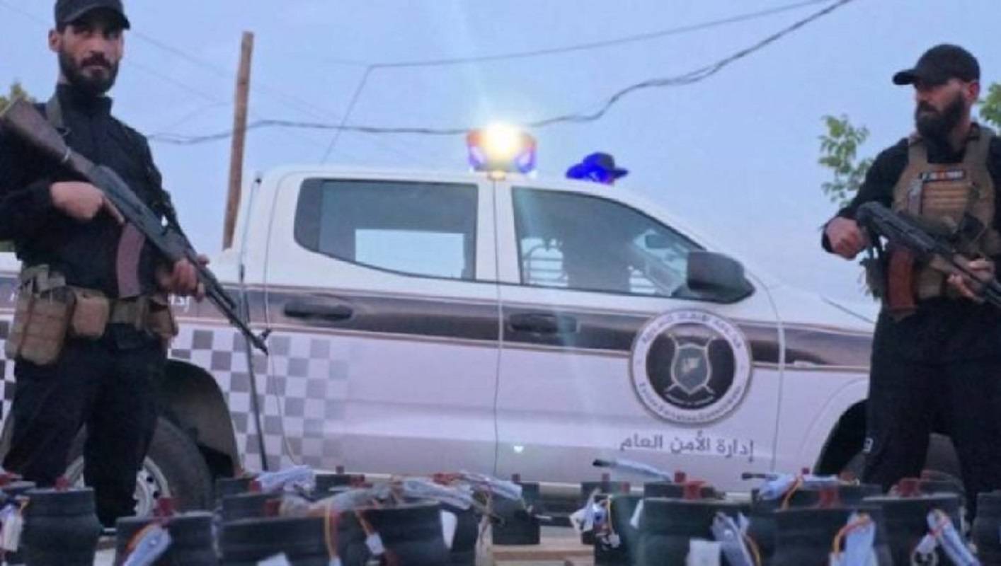 بالصور.. الأمن السوري يحبط مخطط تفجير في مستودع بريف القرداحة