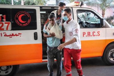 الهلال الأحمر الفلسطيني: سكان غزة لم يتلقوا مساعدات بعد