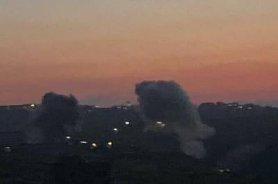 غارة إسرائيلية جديدة على وادي الجوز عند أطراف بلدة تولين جنوب لبنان