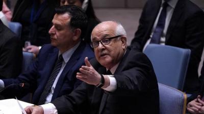 مواجهة بين السفيرين الإسرائيلي والفلسطيني في مجلس الأمن
