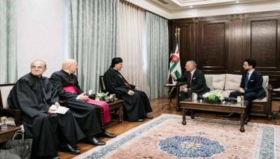 العاهل الاردني استقبل الراعي: نؤكد وقوف الأردن ودعمه المستمر للبنان