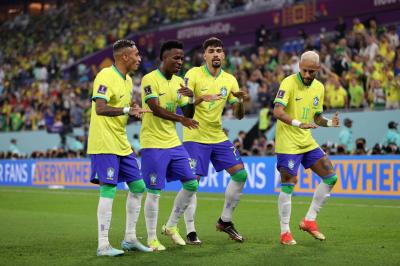 البرازيل تعبر كوريا الجنوبية برباعية نحو ربع النهائي
