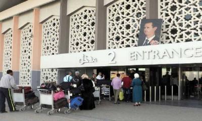 قتيلان وجرحى.. مطار دمشق يعود إلى الخدمة بعد تعرضه لقصف اسرائيلي