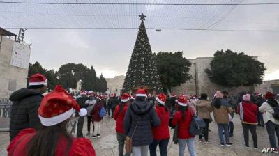 انطلاق احتفالات عيد الميلاد في كنيسة المهد في بيت لحم