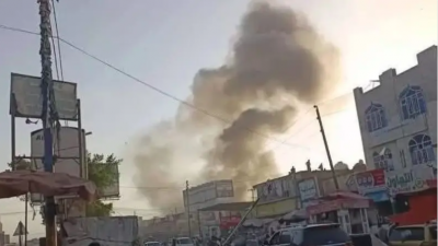 قتلى وجرحى بانفجار مخزن أسلحة حوثي في تعز