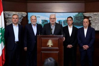 رعد: تبادلنا مع عون التحديات وفي مقدمتها حفظ السيادة الوطنية