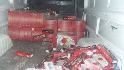 ضبط كميات من الدخان والمعسل المهرّب من سوريا إلى لبنان