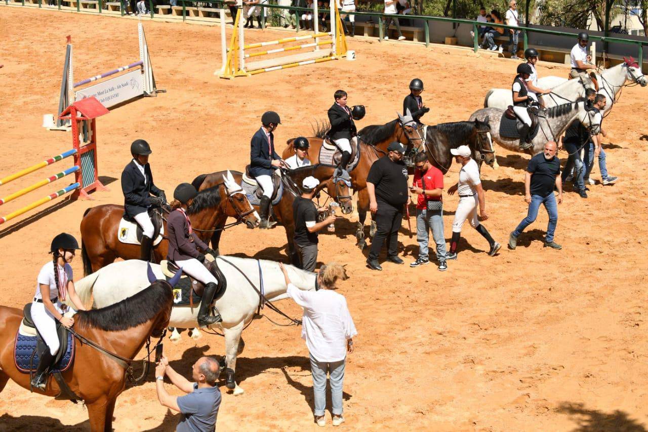 المون لاسال يحتضن المرحلة الثالثة من الدوري اللبناني لفروسية قفز الحواجز