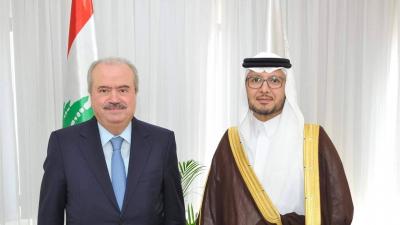 بخاري يبحث مع وزير المالية الاستثمار بين لبنان والسعودية
