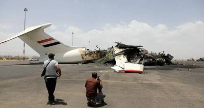 مصادر يمنية: غارات جوية إسرائيلية جديدة على مطار صنعاء