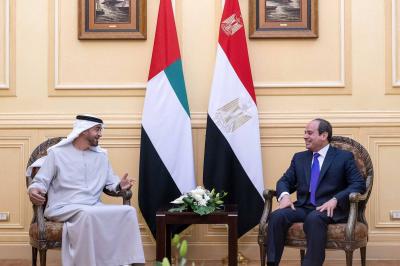 السيسي يصل الى الإمارات في زيارة أخوية
