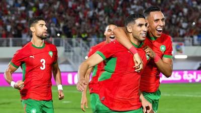 في ودية مثيرة.. حكيمي والكعبي يقودان المغرب للفوز على تونس