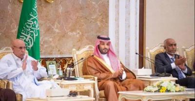 نيابة عن الملك سلمان... ولي العهد يستقبل كبار ضيوف الحج