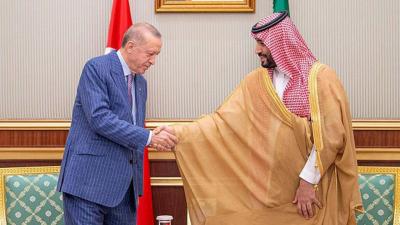 أردوغان لبن سلمان: إسرائيل أكبر تهديد لاستقرار الشرق الأوسط
