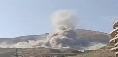 بالفيديو... شاهدوا لحظة سقوط صاروخ إيرانيّ ثقيل جدّاً في إسرائيل