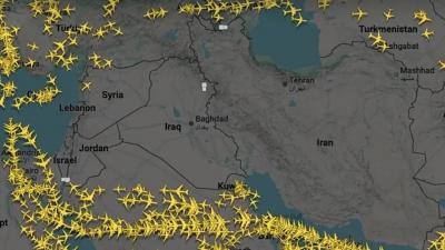 شركات الطيران تواصل تجنب المجال الجوي لأجزاء كبيرة من الشرق الأوسط