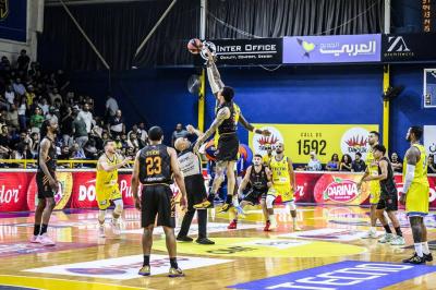 الرياضي يفوز على هومنتمن بنتيجة 104-101 ويتقدم 1-0 في السلسلة نصف النهائية 