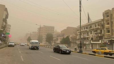طقس العراق.. غبار وانخفاض جديد في درجات الحرارة