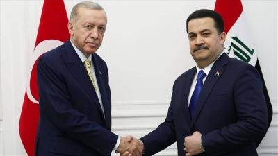 أردوغان يبلغ السوداني الموافقة على زيادة الاطلاقات المائية لدجلة والفرات