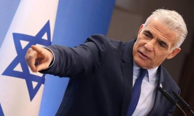 لابيد يردّ على طلب ترامب 